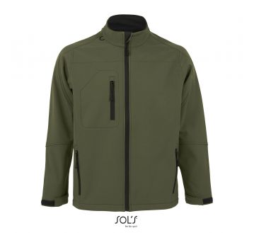 Veste softshell homme Sol’s Relax army