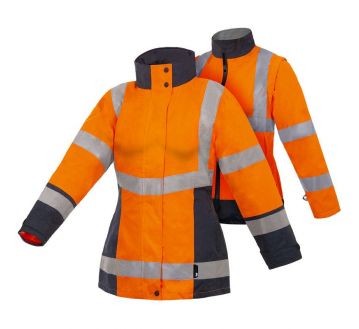 PARKA HAUTE VISIBILITE 4 EN 1 FEMME CALIFORNIA - T2S