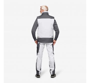 GILET DE TRAVAIL DEPERLANT DOUBLURE CHAUDE...