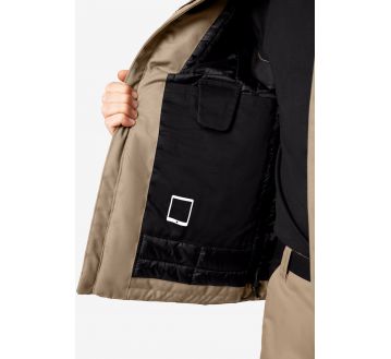 GILET DE TRAVAIL DEPERLANT DOUBLURE CHAUDE...