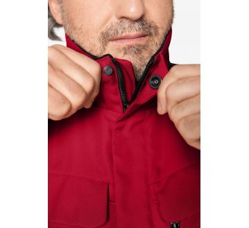 GILET DE TRAVAIL DEPERLANT DOUBLURE CHAUDE...