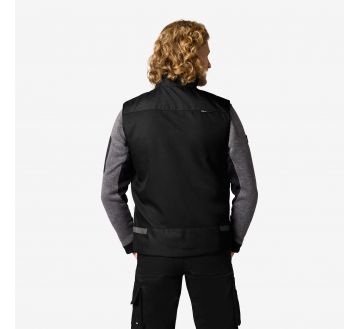 GILET DE TRAVAIL DEPERLANT DOUBLURE CHAUDE...
