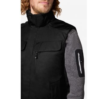 GILET DE TRAVAIL DEPERLANT DOUBLURE CHAUDE...