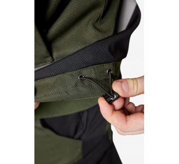 GILET DE TRAVAIL DEPERLANT DOUBLURE CHAUDE...