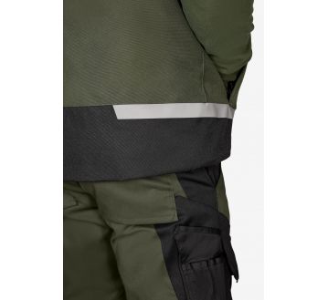 GILET DE TRAVAIL DEPERLANT DOUBLURE CHAUDE...