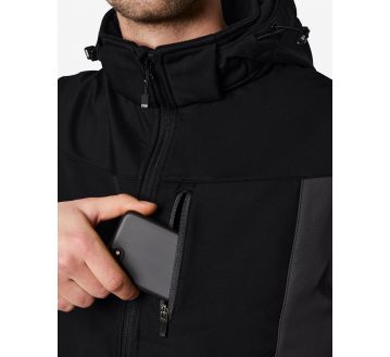 VESTE SOFTSHELL A CAPUCHE JANNIK - FHB