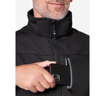 VESTE SOFTSHELL A CAPUCHE JANNIK - FHB