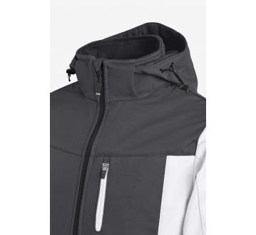 VESTE SOFTSHELL A CAPUCHE FEMME JULIA - FHB
