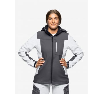 VESTE SOFTSHELL A CAPUCHE FEMME JULIA - FHB