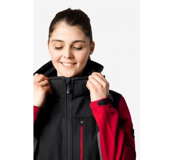 VESTE SOFTSHELL A CAPUCHE FEMME JULIA - FHB