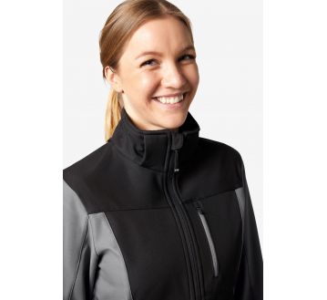 VESTE SOFTSHELL A CAPUCHE FEMME JULIA - FHB