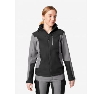 VESTE SOFTSHELL A CAPUCHE FEMME JULIA - FHB