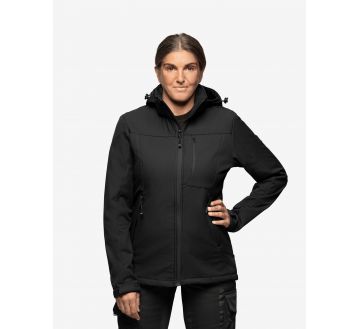 VESTE SOFTSHELL A CAPUCHE FEMME JULIA - FHB