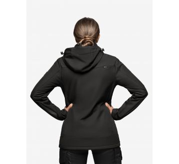 VESTE SOFTSHELL A CAPUCHE FEMME JULIA - FHB