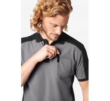 POLO MANCHES COURTES BI-COLORE KONRAD - FHB