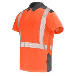 Polo à manches courtes Cepovett - SIMOUN FLUO SAFE XP orange 2