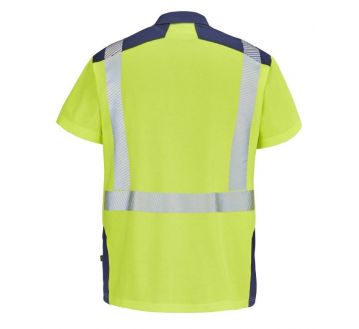 POLO MANCHES COURTES HV SIMOUN RT86 FLUO SAFE...