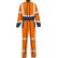 Combinaison haute visibilité pour homme de la marque Lafont couleur orange/marine