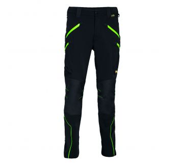 Pantalon de travail Cofra - VELTEN kaki et orange