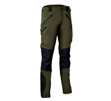 Pantalon de travail Cofra - VELTEN kaki et orange