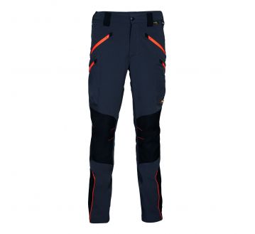 Pantalon de travail Cofra - VELTEN kaki et orange