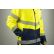 VESTE SOFTSHELLE HAUTE VISIBILITE VISEUR 2227 JAUNE FLUO/MARINE - LMA