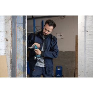 BLOUSON DE TRAVAIL FOURNAISE SANS METAL MARINE/NOIR - LMA 2