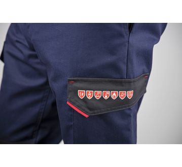 PANTALON MULTIRISQUES MARINE LINGOT 1713 - LMA