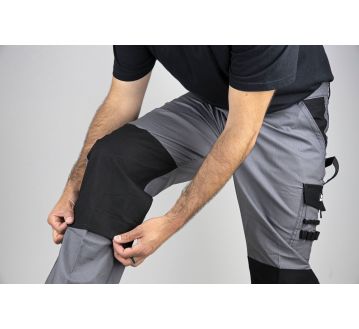 PANTALON DE TRAVAIL ETE PLUTON BICOLORE STRETCH...