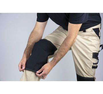 PANTALON DE TRAVAIL ETE PLUTON BICOLORE STRETCH...