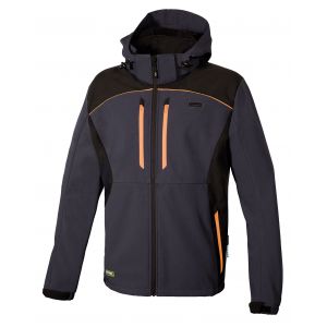 Veste Softshell Cofra - KLARBO marron et orange 2