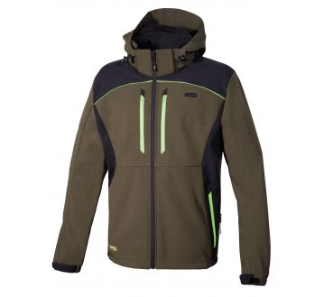 Veste Softshell Cofra - KLARBO marron et orange