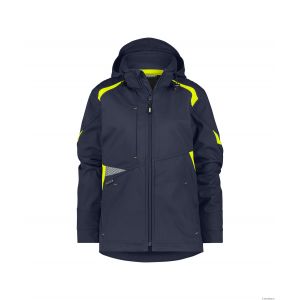 Veste softshell pour femme Dassy 24KALAMAF noir 2