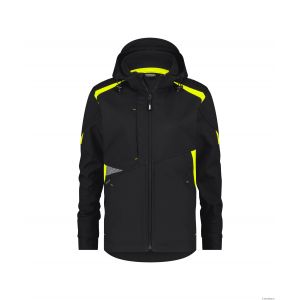 Veste softshell pour femme Dassy 24KALAMAF noir
