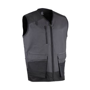 GILET SANS MANCHES MULTIPOCHES ASTRO 5082 GRIS/NOIR - LMA 2