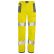 Pantalon de signalisation haute visibilité pour l'été jaune/gris clair de la marque Lafont