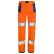 Pantalon haute visibilité poches genoux orange/marine de la marque Lafont