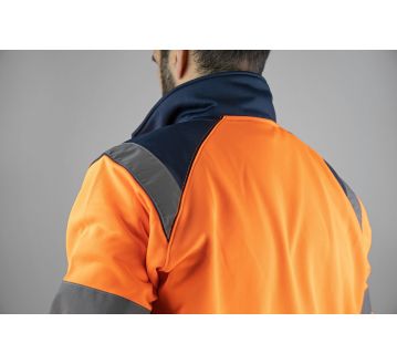 SWEAT COL CAMIONNEUR HAUTE VISIBILITE PRECISION...