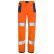 Pantalon haute visibilité écoresponsable orange/marine de la marque Lafont