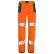 Pantalon haute visibilité écoresponsable orange/vert de la marque Lafont