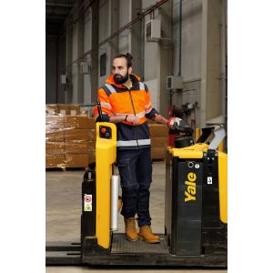 VESTE SOFTSHELL HV CIBLE 2266 ORANGE FLUO - LMA 2