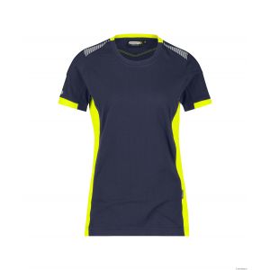 T-shirt professionnel pour femme Dassy 22TAMPICOFE bleu
