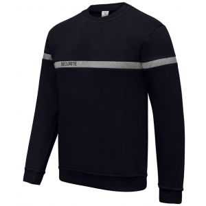 SWEAT-SHIRT "SECURITE" SWL3112 NOIR - TBM