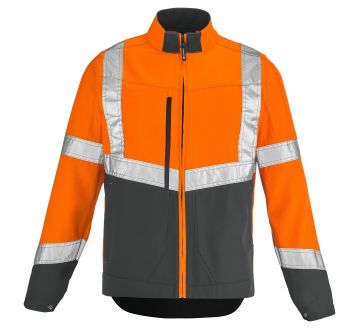 BLOUSON HAUTE VISIBILITE PI -orange-gris-charcoal- LAFONT