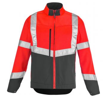 BLOUSON HAUTE VISIBILITE PI-jaune-bleu marine - LAFONT