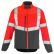 BLOUSON HAUTE VISIBILITE PI - rouge-gris-charcoal - LAFONT
