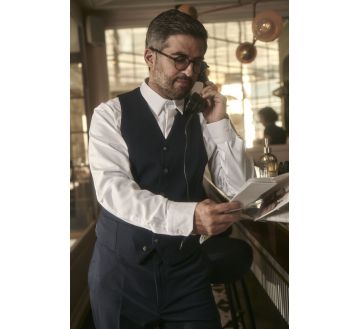 CHEMISE HOMME MONCEAU MANCHES LONGUES - LAFONT