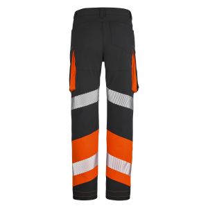 Pantalon de travail HV hemera de la marque Lafont coloris orange 2