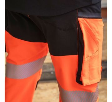 PANTALON DE TRAVAIL HV STAR PI 1FLST3PI - CEPOVETT