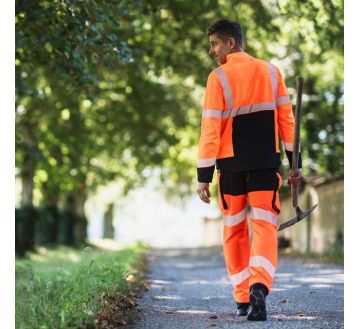 PANTALON DE TRAVAIL HV STAR PI 1FLST3PI - CEPOVETT